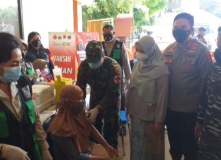 Polda NTB Targetkan 20.770 Orang Tervaksin