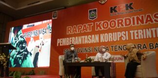 KPK : Pemprov NTB Mampu Minimalisir Korupsi