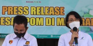 BB POM Mataram Gagalkan Peredaran Obat Palsu Trihexyphenidil Bernilai Ratusan Juta