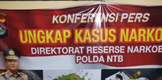 Polda NTB Amankan Dua Pengedar Obat Tanpa Izin