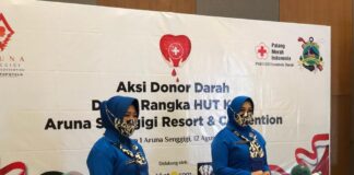 Ulang Tahun ke-5, Aruna Senggigi Gelar Aksi Donor Darah