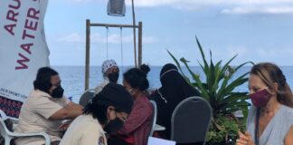 Gelar Vaksinasi Massal, Aruna Senggigi Gandeng Lanal Mataram