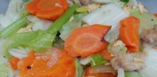 Membuat Cap Cay Goreng yang Maknyus