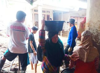 350 KK Warga Kekait Daye Masih Mengungsi