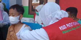 500 Siswa SDN I Gerung Utara Divaksin