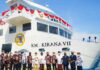Menparekraf Sandiaga Uno Resmikan KM Kirana VII, Kapal Roro Standar Pariwisata