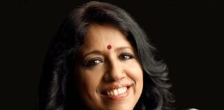 Diwakili Suami, Kavita Krishnamurthy Terima Anugerah Mohammed Rafi 2022