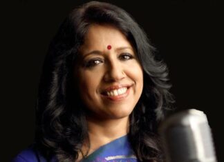 Diwakili Suami, Kavita Krishnamurthy Terima Anugerah Mohammed Rafi 2022