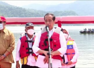 Jokowi Optimis Target 57 Bendungan Rampung di 2024