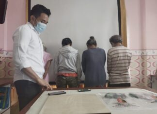 Gara-Gara Ceki, Empat Lansia di Kurung