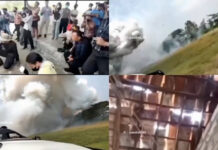 Viral! Netizen Kritik Polisi yang Meledakkan Petasan, 35 Rumah Warga Rusak