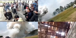 Viral! Netizen Kritik Polisi yang Meledakkan Petasan, 35 Rumah Warga Rusak