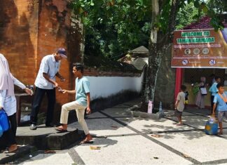 Hari Kedua Lebaran, Taman Narmada Ramai Pengunjung