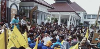 PMII Lombok Tengah Tolak BBM Naik