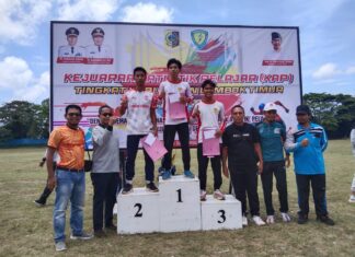 Tiga Siswa SMAN 1 Pringgabaya Sabet Juara Student Athletics Championship (SAC) 2022