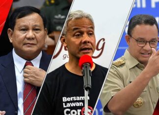 Survei Terbaru LSI: Ganjar Prabowo Anies Masuk 3 Besar Capres Pilihan Rakyat