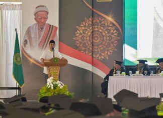 Hadiri Wisuda IAIH NW Lotim, Gubernur Sampaikan ini Kepada Wisudawan