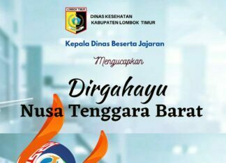 Ucapan Dirgahayu 64 Tahun NTB 2022: Dikes Lotim