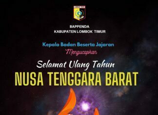Ucapan Dirgahayu 64 Tahun NTB 2022: Bappenda Lotim
