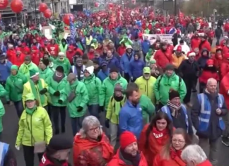 Inflasi Capai Rekor Tertinggi, Pekerja di Eropa Mogok Kerja