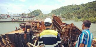 MT Kristin Sudah di Lembar