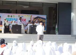 Lepas Peserta Praktik Manasik Haji PAUD Se Lombok Timur, Bupati Ingatkan Ini!