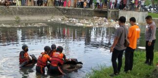 Ditemukan, Jenazah Laki-laki di Bendungan Pesongoran