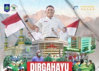 Direktur RSUP NTB : Selamat HUT RI ke 78 (17 Agustus 2023)