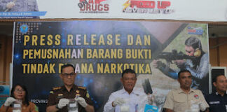BNN NTB Musnahkan Sabu dan Ganja