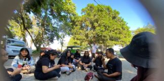 Tim Jurnalistik Spendu Taklukkan CFD