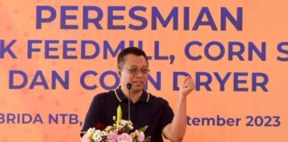Resmikan Tiga Pabrik Pengolahan Jagung, Ini Janji Gubernur NTB