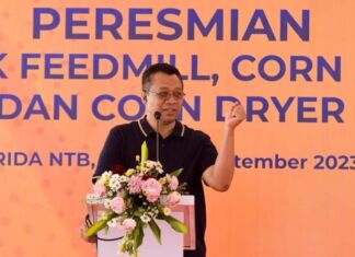 Resmikan Tiga Pabrik Pengolahan Jagung, Ini Janji Gubernur NTB