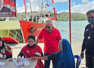 15 Ribu Orang NTB Bakal Diberi Layanan Kesehatan Gratis dari RS Apung Laksamana Malahayati PDIP