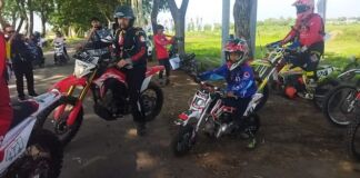 100 Crosser Ikuti Touring Jelajah Lombok