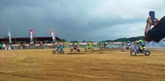 132 Starter Ikuti Lombok Sumbawa Motocross Competitin