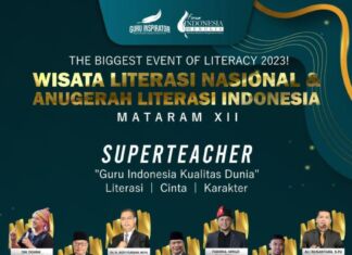 Event Literasi Pertama dan Terbesar di Gelar di NTB
