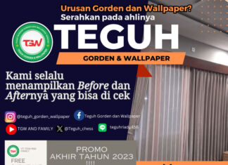 TEGUH GORDEN: Urusan Gorden dan Wallpaper, Serahkan Pada Ahlinya!