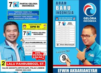 Arah Baru NTB Bersama Caleg Partai Gelora