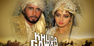 Nostalgia: Kirim Truk Penuh Mawar, Cara Amitabh Bachchan Merayu Sridevi Agar Mau Jadi Lawan Mainnya di Film ‘Khuda Gawah’