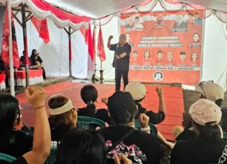 Rachmat Hidayat Hadiri Simakrama di Lingkungan Karang Bang Bang, Umat Hindu Bulatkan Tekad Menangkan PDI Perjuangan
