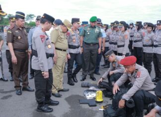 Polda NTB Gelar Apel Kesiapan Pemilu