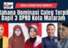 Prediksi Petahana Dominasi Caleg Terpilih Dapil 3 DPRD Kota Mataram Versi Real Count KPU Terkini