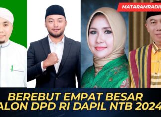Berebut 4 Besar Anggota DPD RI Dapil NTB, Siapa Jawara?