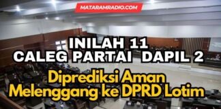 Daftar 11 Caleg Dapil 2 yang Diprediksi Aman Melenggang ke DPRD Lotim