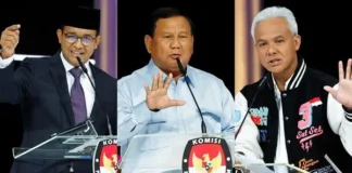 Terbaru! Elektablitas 3 Paslon Pilpres 2024 Versi 4 Lembaga Asing