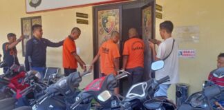 Polisi Amankan 3 Tersangka dan 10 Sepeda Motor