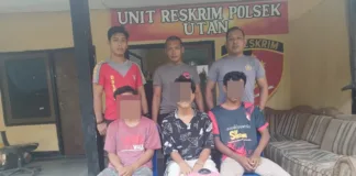Polsek Utan Tangkap Terduga Pencuri Pompa Air