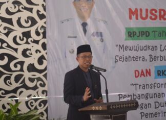 Ini Pesan PJ. Bupati Pada Musrenbang RPJPD 2025-2045 dan RKPD Lombok Timur Tahun 2025