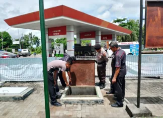 Polres Loteng Cek Sejumlah SPBU