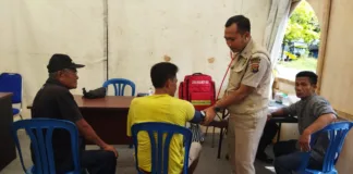 Biddokes Polda NTB Cek Kesehatan Sopir